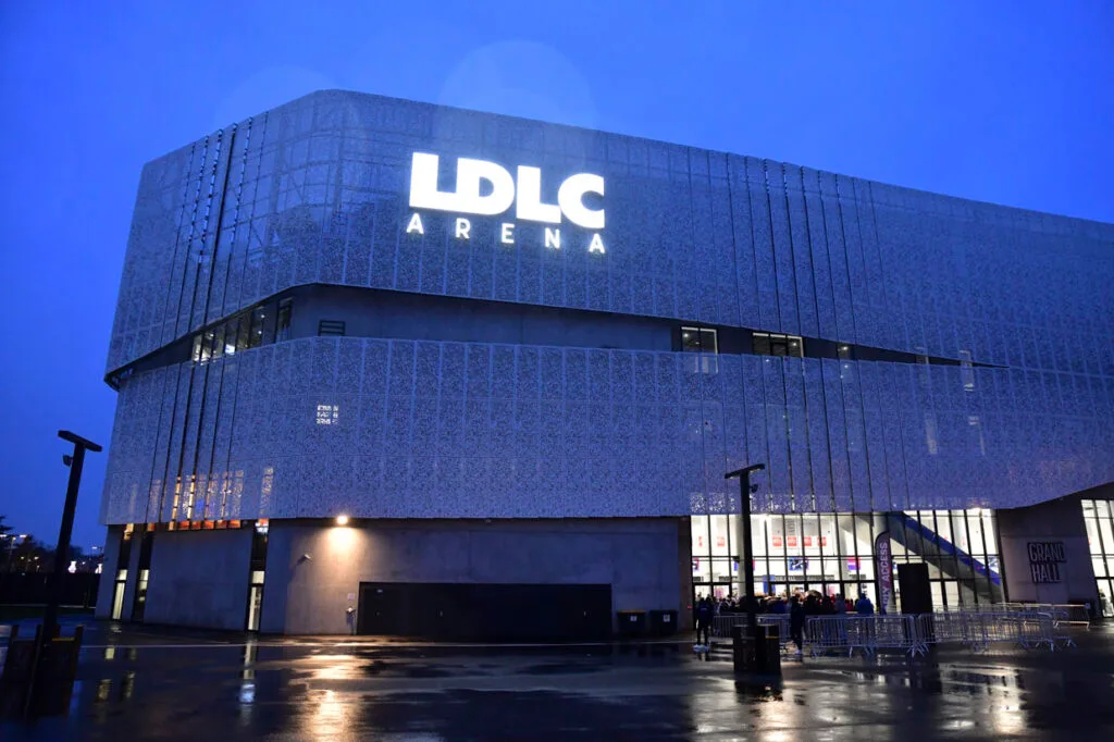 Arena Lyon LDLC Photographie Logo Photographe evenementiel